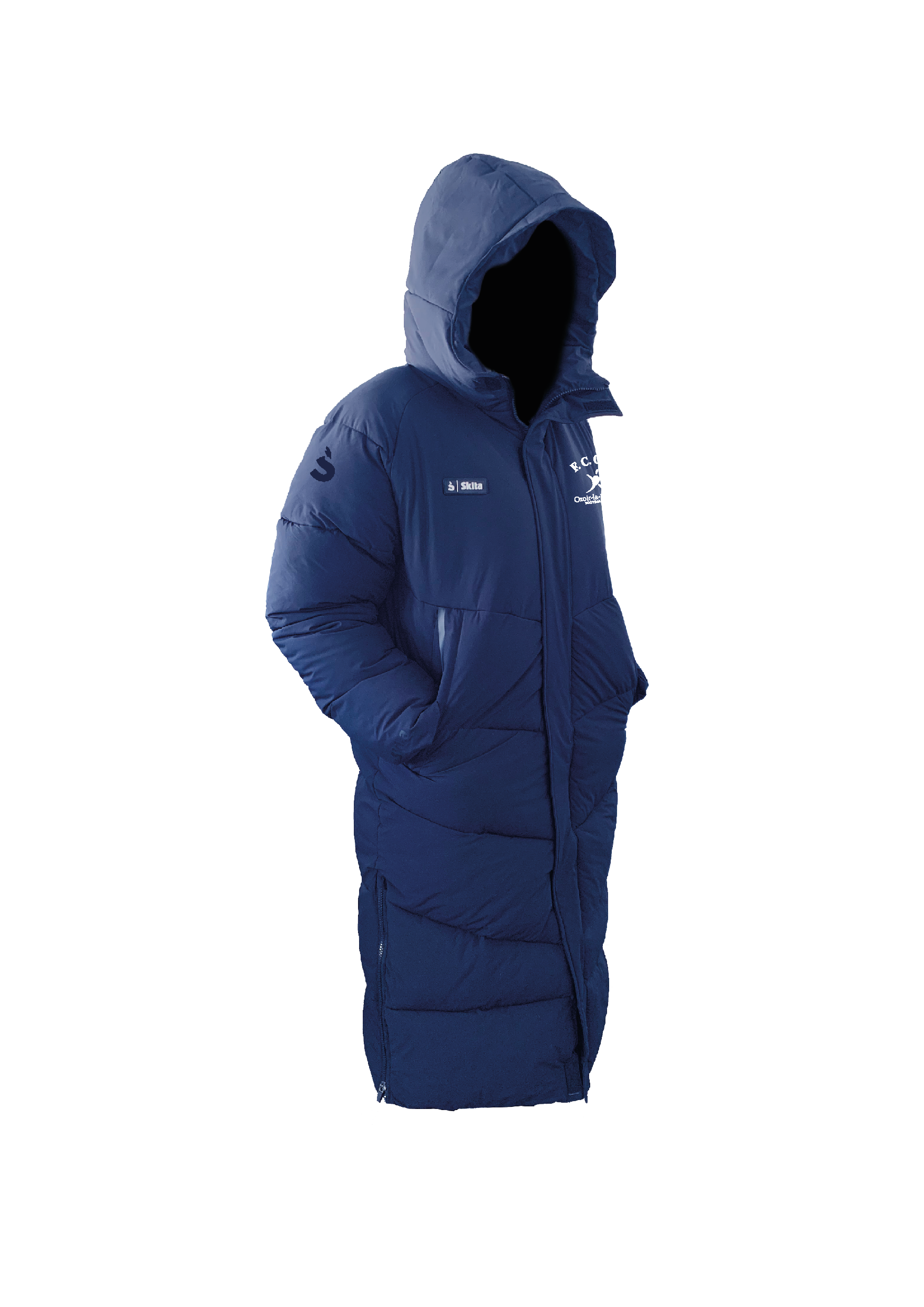 Parka SKITA'TECH navy (FOOTBALL CLUB OZOIR 77)
